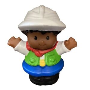 Fisher-Price Little People Michael the Safari Guide Zoo Keeper 2011 Coll…